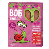 Appel-frambozensnack met fruit zonder toegevoegde suiker 120g BOB SNAIL